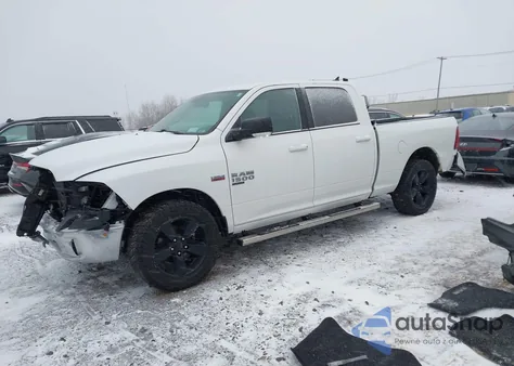 2019 Ram 1500 Classic Big Horn 4X4 6'4 Box from USA, damaged, VIN 1C6RR7TT0KS614427